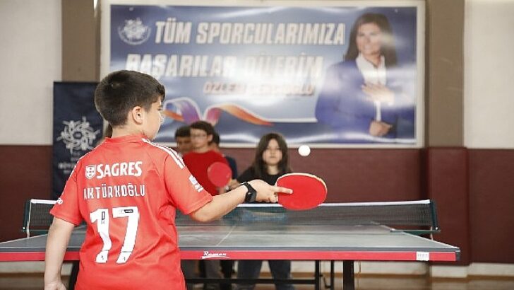 Lider Çerçioğlu Minik Sportmenlerin Yanında