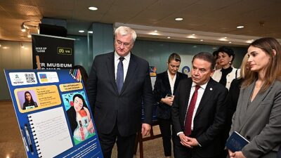 Lider Muhittin Böcek ile Ukraynalı Bakan’dan manalı açılış