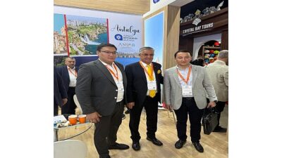 Lider Topaloğlu Kazakistan Turizm Fuarı’nda
