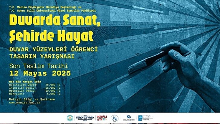 Manisa’nın Duvarları Genç Sanatkarlarla Şekillenecek