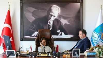 Narlıdere’de, Lider Erman Uzun koltuğu Boran’a devretti