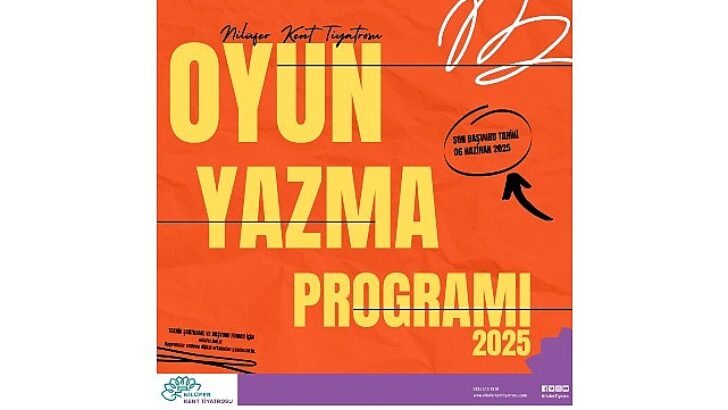 Nilüfer Kent Tiyatrosu’nun Oyun Yazma Programı’na müracaatlar başlıyor
