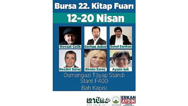 Osmangazi Belediyesi Bursa Kitap Fuarı’nda yerini alacak