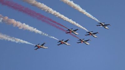 Türk Yıldızları’ndan Antalya semalarında nefes kesen şov