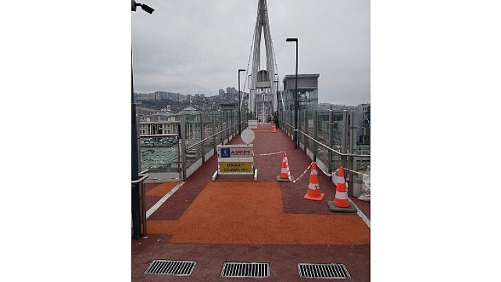 Üst geçitlere Büyükşehir eli değiyor