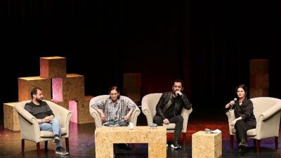 Usta oyuncu Parıltı Sürer ve Mukadderat sinema takımı Küçükçekmece’de