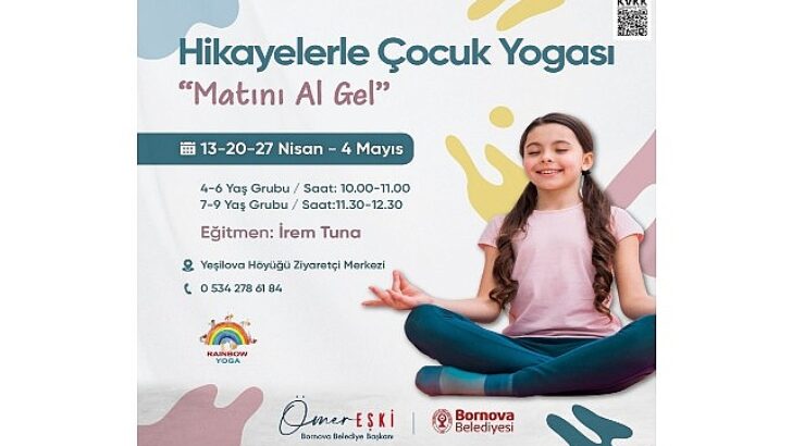 Yeşilova Höyüğü’nde Çocuk Yogası ve Sanat Terapisi Buluşması