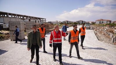 Yol imal çalışmaları hızlandırıldı