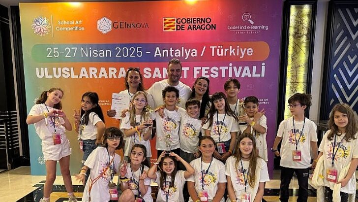 YÖM Okulları, School Arka Competition’da Kolaj Sanatı Kategorisinde Tepeyi Kapattı!