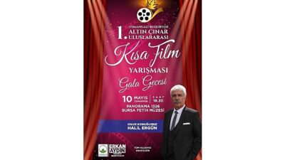 1. Altın Çınar Memleketler arası Kısa Sinema Yarışı’nda gala heyecanı