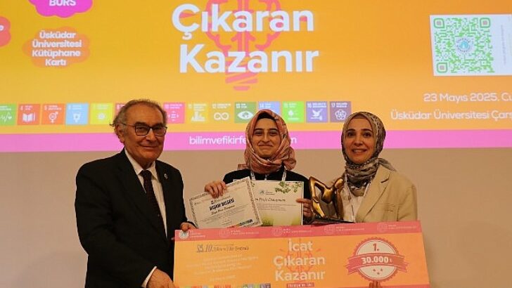 10. Bilim ve Fikir Şenliği’nde liseli gençler projeleriyle yarıştı