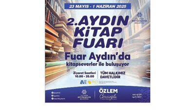 2. Aydın Kitap Fuarı, Fuar Aydın’da Başlıyor