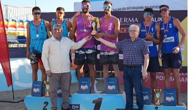 2025 TVF Plaj Voleybolu Bioderma Pro Beach Tour Ören Etabı Ödül Merasimi Düzenlendi