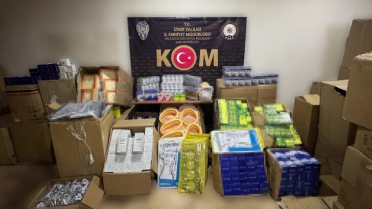 42 milyon lira kıymetinde… İzmir’’e ‘kaçak oto yedek parça’ ve ‘akaryakıt’ ele geçirildi