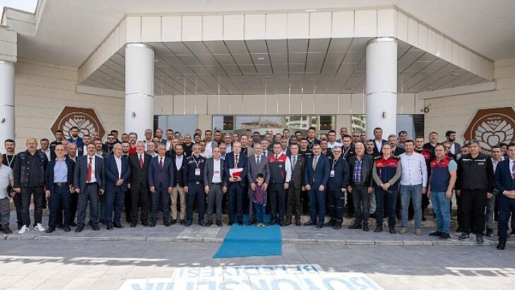81 ilin itfaiyecileri Malatya’da toplandı
