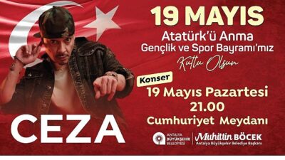 Antalya Büyükşehir Belediyesi 19 Mayıs’ı coşkuyla kutlayacak