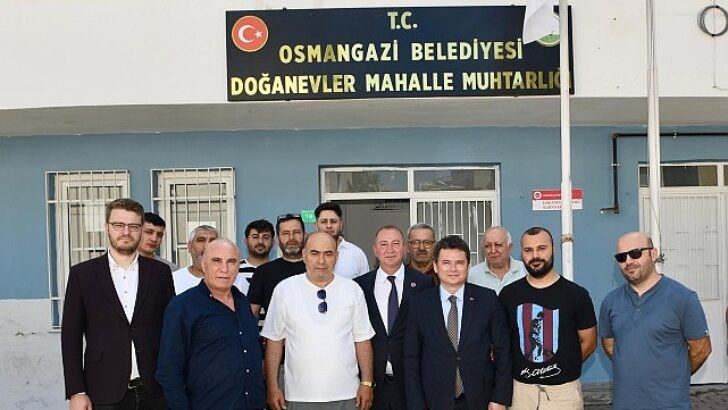 Başkan Aydın Doğanevler mahalle sakinleriyle buluştu