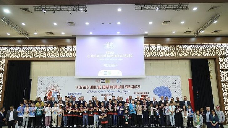 Büyükşehir’in Desteklediği Konya 6. Akıl ve Zekâ Oyunları Müsabakası Büyük Heyecana Sahne Oldu
