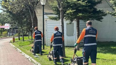 Çankaya Parklarında Bakım ve Tamir Mesaisi