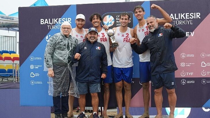 CEV Beach Volley Nations Cup 2025 Ödül Merasimi Burhaniye’de Gerçekleşti