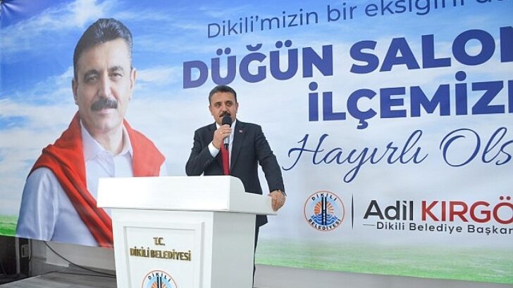 Dikili Düğün Salonuna Kavuştu