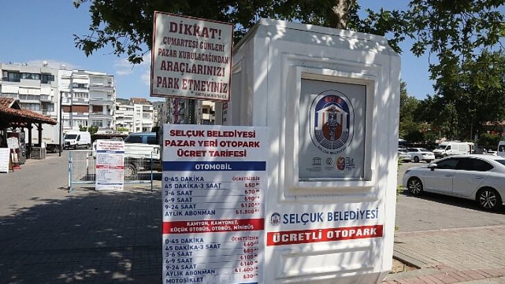 Efes Selçuk’ta Pazar Yeri Otoparkında Hem Fiyatsız Mühlet Arttı Hem Abonmanlık Başladı