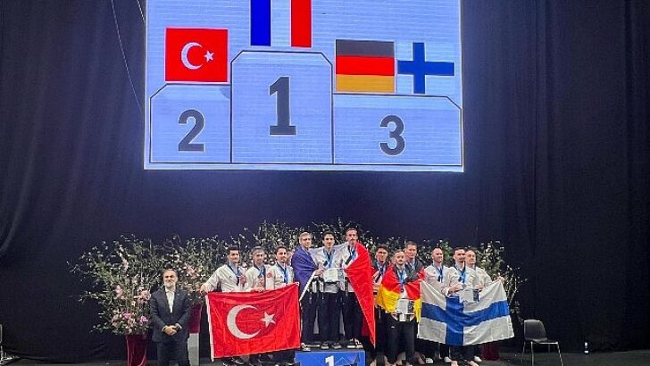 Gaziemir’in taekwondocuları Avrupa’yı fethetti