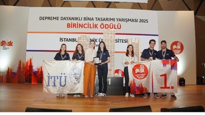 Geleceğin Mühendisleri İstanbul’da Yarıştı, Zelzeleye En Sağlam Tasarım Ödüllendirildi!