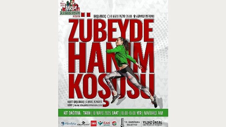 Geleneksel Zübeyde Hanım Koşusu’na kayıtlar başlıyor