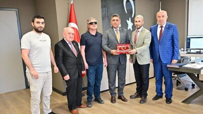 Genel Sekreter Burak Deste, dernek temsilcilerini ağırladı
