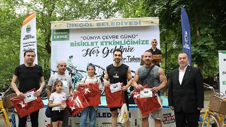 İnegöl’de Pedallar Pak Gelecek İçin Döndü