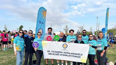 İstanbul Yarı Maratonu kapsamında başlatılan kampanyayla 117 TEGV’li çocuğa eğitim dayanağı sağlandı