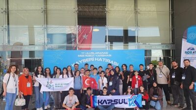 Kapsül Teknoloji Platformu’ndan MEB Robot Yarışı’nda 6 Derece Birden
