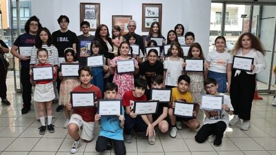 Karikatür Atölyesi katılımcılarından yıl sonu sergisi