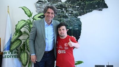 Kartepeli Sportmen Doğukan Lider Kocaman’ı Ziyaret Etti