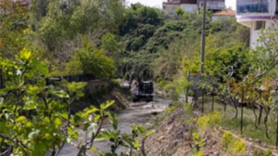 Körfezle buluşan derelerde paklık harekâtı