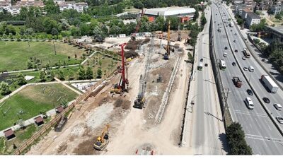 Körfezray Metro projesi sürat kesmiyor
