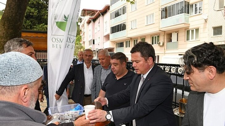 Lider Aydın’dan Demirtaş Barbaros Mahallesi’ne ziyaret
