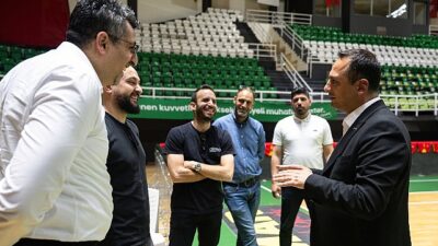 Lider Eşki’den Göztepe’ye moral ziyareti
