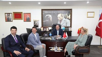 Menderes’e Kardeş Belediye Ziyareti