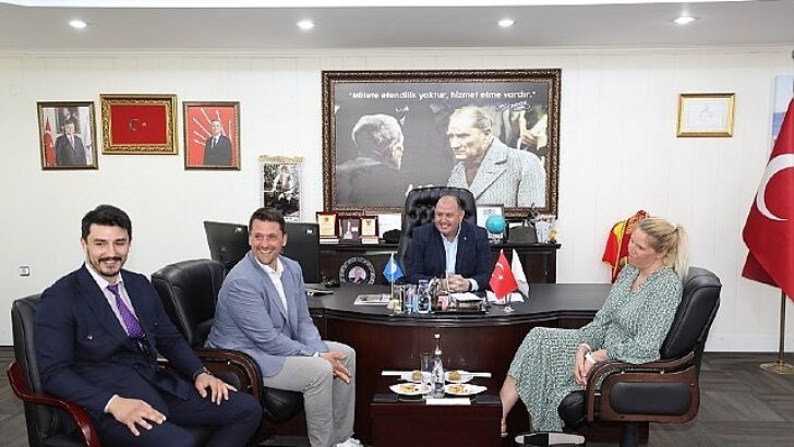 Menderes’e Kardeş Belediye Ziyareti