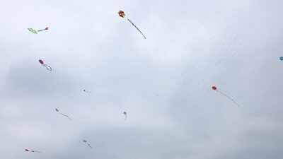 Nilüfer’de gökyüzü uçurtmalarla renklendi