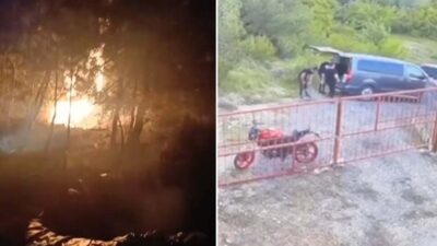 Orman yangını çıkardılar: 5 defineci tutuklandı