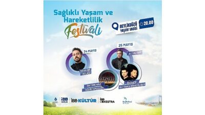 Sağlıklı hayat ve hareketlilik şenliği başlıyor
