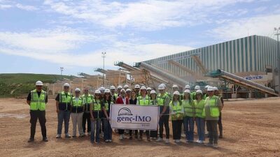 Taş Kırma Tesisi genç mühendisleri ağırladı