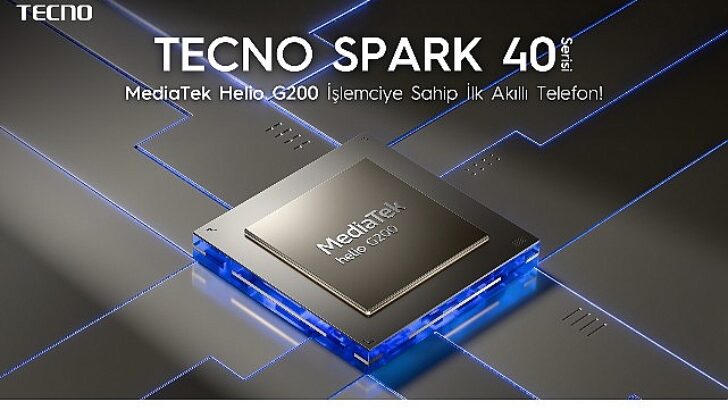 TECNO SPARK 40+, MediaTek Helio G200 İşlemciye sahip birinci akıllı telefon olacak!