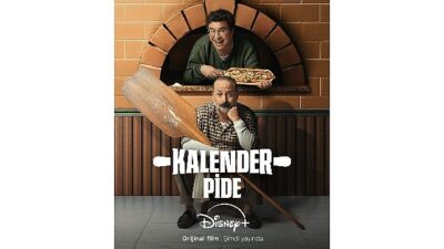 Tolga Çevik ve İbrahim Büyükak’ın başrollerinde yer aldığı, ailecek keyifle izlenebilecek yeni özgün sinema ‘Kalender Pide’ artık Disney+’ta yayında.