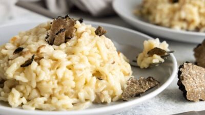 Trüf Mantarlı Risotto