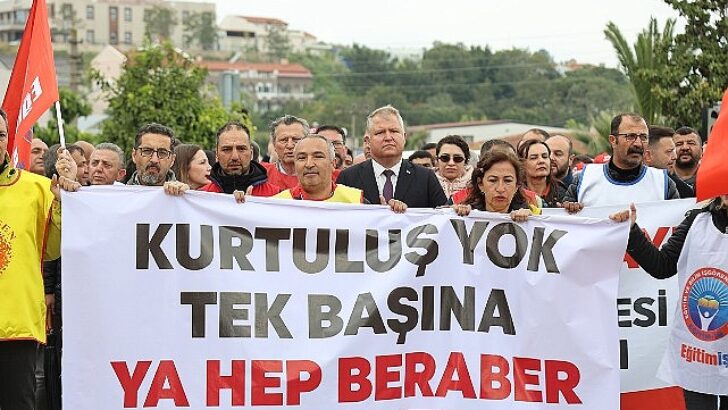 Urla’da çalışana ikili bayram
