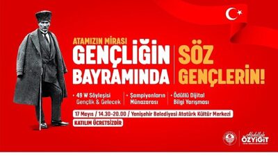 Yenişehir Belediyesi 19 Mayıs’ı gençlerin fikirleriyle kutlayacak